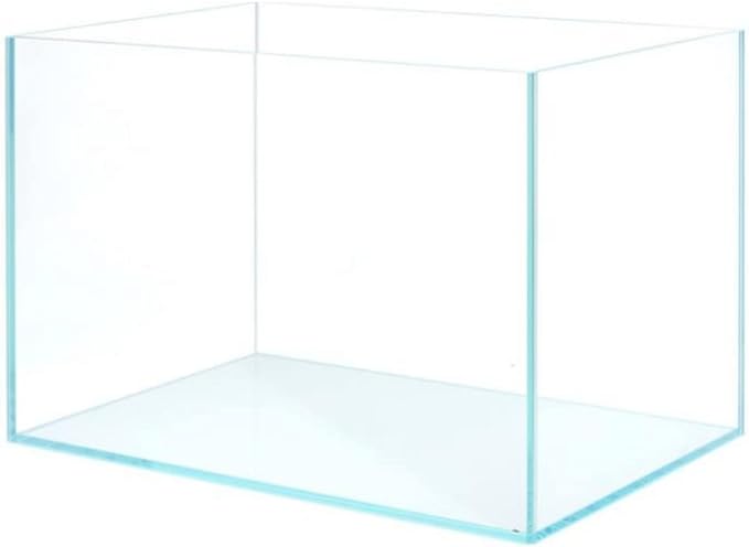 Small Nano Tall Rimless Tank, Glass Fish Tank, Betta Fish Tank, Aquarium (2.85 Gal, 11.8x6.7x7.8 inch)