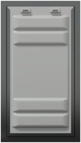 Endura Flap Pet Door for Walls in Black | Energy-Efficient Double Flap Design for Wall Installations | All-Weather Protection with All-Metal Telescoping Tunnel | Black, XL, Double Flap