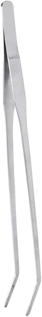 Didiseaon Curved Tip Aquarium Plant Tweezers Stainless Steel Aquatic Plant Tools for Fish Tank Ergonomic Design for Maintenance