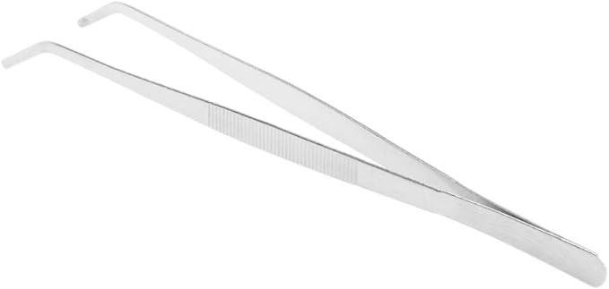 30CM Aquarium Straight Elbow Stainless Steel Live Plant for Tweezer Plier Tool Tweezers Fish for 12'