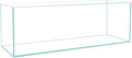 LIFEGARD Low Iron Ultra Clear Crystal Bookshelf Aquarium with Foam Leveling Mat – Rimless Aquariums with 45-Degree Beveled Edge, Peninsula Style – for Fish and Corals – 22 Gallon Capacity