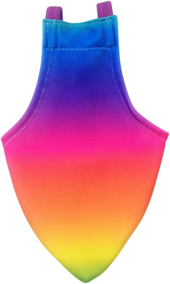 Avian Fashions FeatherWear FlightSuit X-Wide Plus(10) Bird Diaper in Rainbow