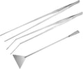 Aquarium Tank Aquatic Plant Tools Sets, 19 Inch Stainless Steel 3 Pack Aquatic Plants Tool, for Fish Starter Kits & Aquariums Tank