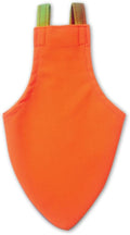 Avian Fashions FeatherWear FlightSuit Petite(1) Bird Diaper in Orange