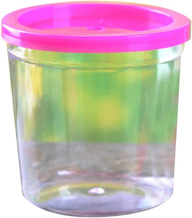 Small Fish for Cup for Betta Jellyfish Portable Single Fish Aquariums for Turtle Feeding Bottles Random Col