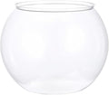 Clear Glass Fish Bowl - Shatter Resistant Aquarium Container, Decorative Water Vessel, Sturdy Elegant Design, Easy Cleaning Setup, Table Centerpiece Accessory, Indoor Party Display, Home Event Decor
