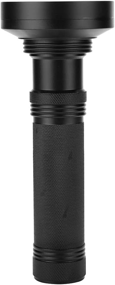 100 LEDs Flashlight, Pet Urine Detector, Aluminum Alloy, with Sunglasses for Scorpion Currency ID Card