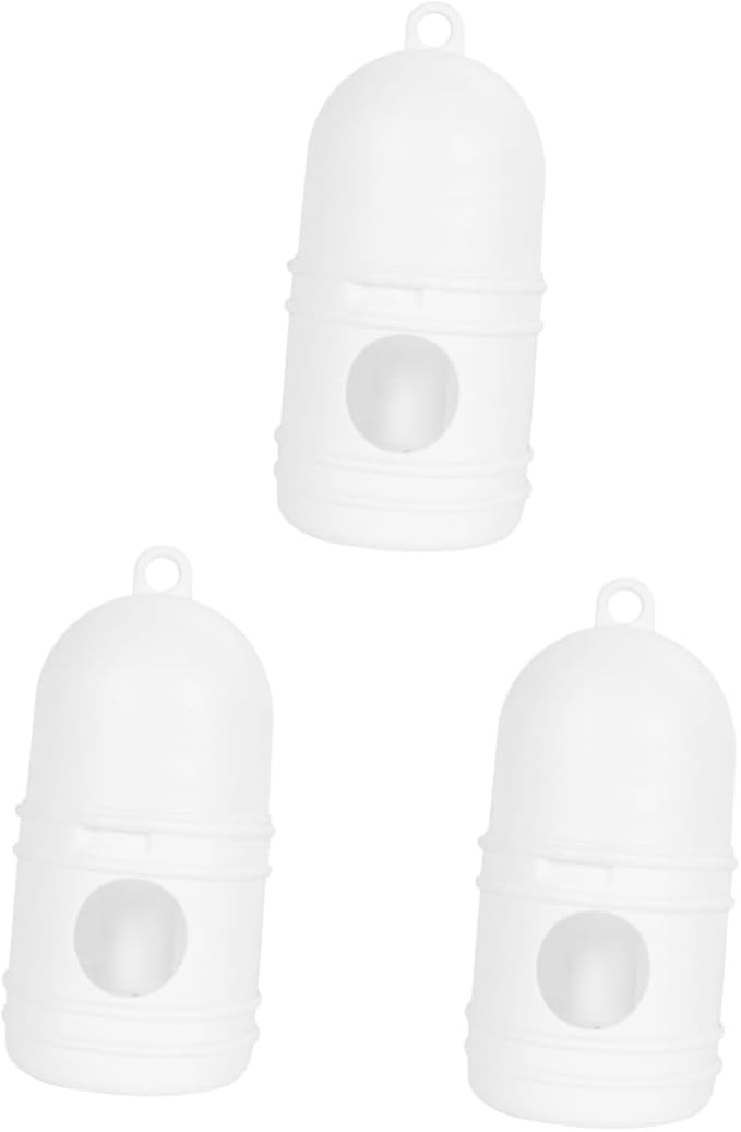 3 Pcs Pheasant Waterer Small Bird Water Dispenser 1l Birds Drinker Plastic Suitable for Chicken Pigeon Quail