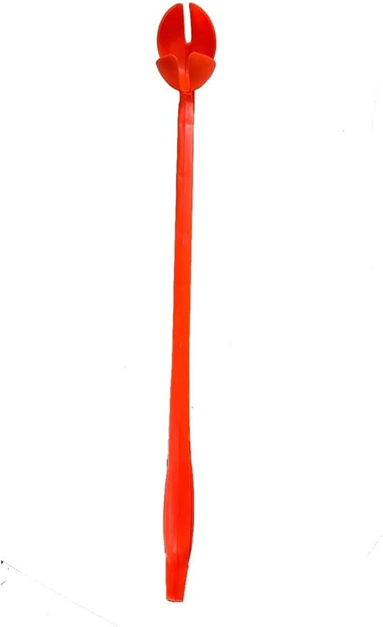 AnNafi Speed Arm Ball Thrower | Cricket Practice Launcher & Pickup | Dog Fetch & Fold Set | Cricket Equipment (Only Thrower, Orange)
