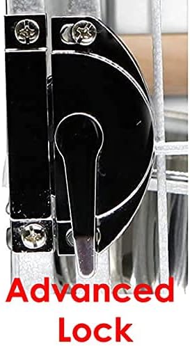 64" Extra Large Wrought Iron Side Nesting Box Doors for Flight Breeding Canary Parakeet Cockatiel Lovebird Finch Bird Flight Home Cage Easy to Clean Pull Out Tray with Removable Rolling Stand