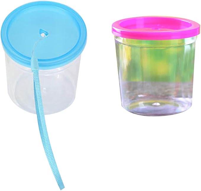 Portable Fish for Tank Aquarium Transparent Keeper Fishbowl for Turtle Betta Jellyfish Starter Kit Bowls with Lids
