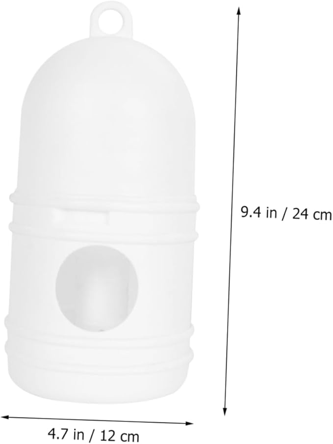 3 Pcs Pheasant Waterer Small Bird Water Dispenser 1l Birds Drinker Plastic Suitable for Chicken Pigeon Quail