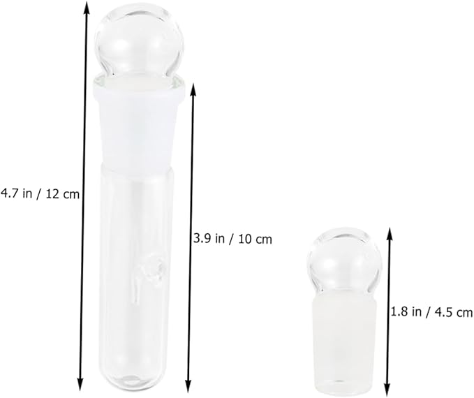 NOLITOY 1hole Aquarium Glass Turbellarian Catcher with Fish Tank Accessory for Easy Planaria Removal and Simple Design for Aquarium Maintenance