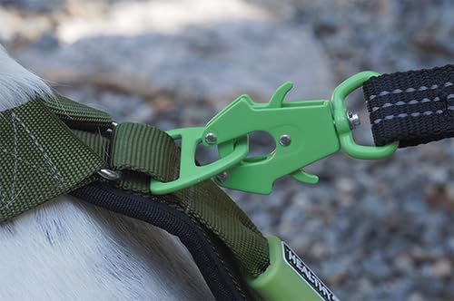 Ultimate Urban Premium Dog Harness - No Choke/Pull/Escape Dog Harness with Adjustable Padding, Heavy Duty, Easy On/Off, High Strength Buckles, Emergency Handle and 3 Connect Points (Silver, L)