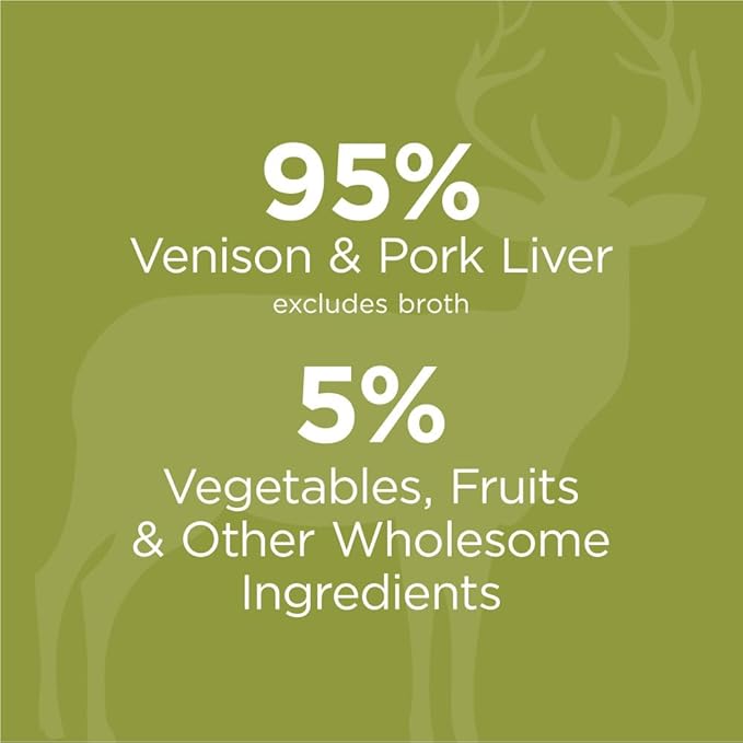 Instinct Original Pate Wet Cat Food, Grain Free Recipe - Real Venison, 5.5 Ounce (Pack of 12)