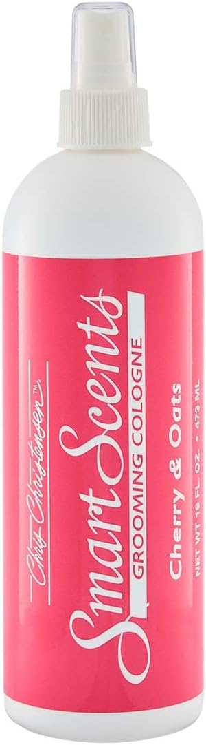 Chris Christensen Smart Scents Cherry & Oat Grooming Cologne, Groom Like a Professional, Long Lasting, Designer Fragrance, 16 oz