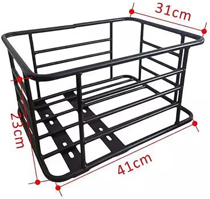 Pet Bike Carrier for Rear Rack – Dog Bicycle Seat with Soft Removable Liner, High Walls, Bolted Mount, Fits Bicycle/E-Bike/Motorcycle Racks