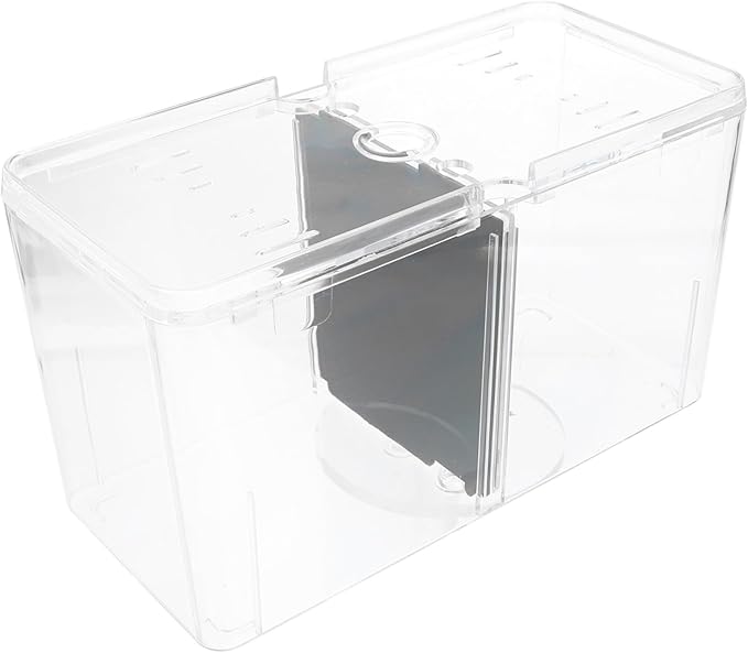 Fish Breeding Isolation Box Multi Functional Aquarium Breeding Container for Fry Hatching and Easy to Clean for Isolating Aggressive Fish and Protecting