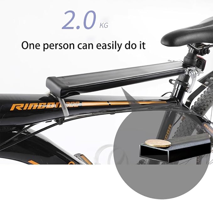 Dog Bike Basket – Bicycle Pet Carrier with Quick-Release Mount, Safety Tether & Metal Wire Frame – Front Bike Basket for Small Dogs & Cats, 34×23×18 cm, up to 25 lb(Under 25 pounds)