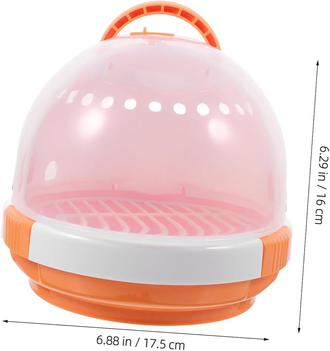 Portable Bird Carrier Travel Cage Handle Pet Carrier for Parrots and Birds Breathable and Design for Travel Hiking and Camping