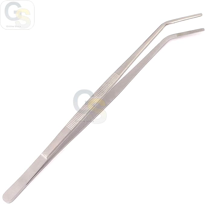 G.S Aquarium Plant Tools Stainless Steel Tweezers and Tweezers Set (3Pcs)