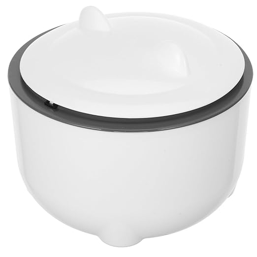 1set Odor-Sealing Cat Litter Trash Can One-Button Disposal Large Capacity Waste Container for Pet Litter Storage Stylish Design