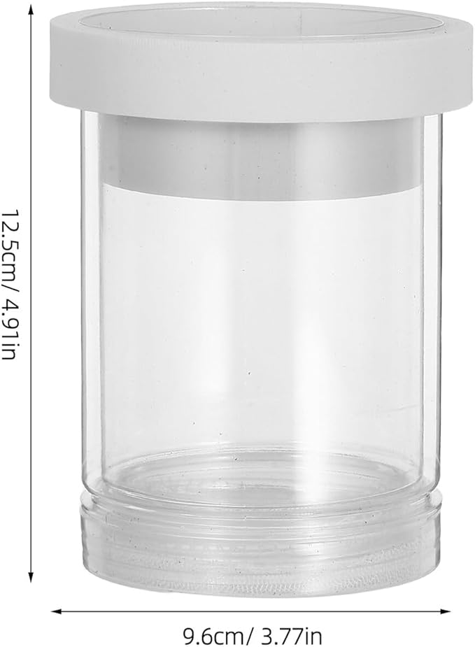 BESPORTBLE Fish Breeding Box Floating Incubation Chamber White Small Aquarium Isolation Box for Guppy Egg Hatching and Fry Breeding