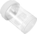BESPORTBLE Small Floating Fish Breeding Box with Fine and Coarse Mesh Nets, Isolation Incubator Tank for Aquarium Fry and Shrimp Hatchery, White Set Suitable for Guppy and Betta Breeders