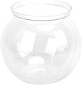 Small Fish Tank,Plastic Bubble Bowl Transparent Plastic Impact Resistant Plastic Gallon Fish Bowl Decor for Desk Bookshelf(S)