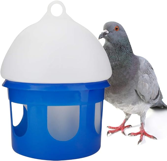 Generic Water Dispenser, Pigeon Waterer, Bird Water Dispenser, Innovative Bird Waterer, Large Capacity Bird Feeder, Large Capacity Automatic Bird Pigeon Feeder Water Dispenser Waterer(6.5L)