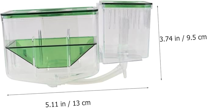BESPORTBLE 3pcs Self-Guided Fish Breeding Tank Isolation Box for Fry Newborns Safe Hatching Incubator for Aquarium Construction