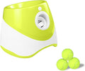 Automatic Dog Ball Thrower with 3 Interactive Tennis Balls, Electric Pet Dog Ball Launcher Interactive Dog Toy,Adjustable Distance Settings for Indoor and Outdoor Play