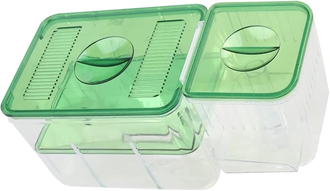 UPKOCH Self-Guided Isolation Box for Fish Breeding Tank Transparent Aquarium Breeding Box Protects Sick and Young Fish Survival Rate for Home Use