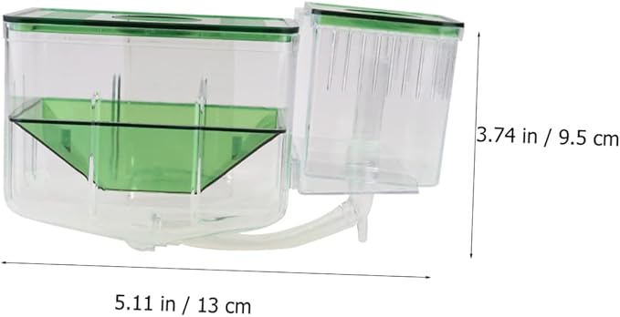 Self Guided Fish Breeding Tank Transparent Isolation Box for Fish Eggs Newborns for Aquariums