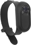 1080P Dog Collar Camera, Lightweight Pet Collar Cam with 0.96 inch LCD Display, 170° Wide Angle, Mini Pet Camera for Dogs Cats
