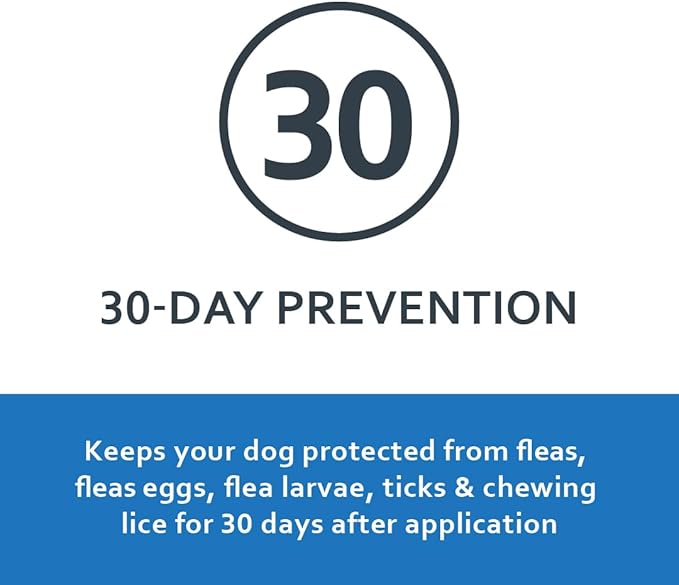 Sentry Fiproguard Plus for Dogs, Flea and Tick Prevention for Dogs (5-22 Pounds), Includes 6 Month Supply of Topical Flea Treatments
