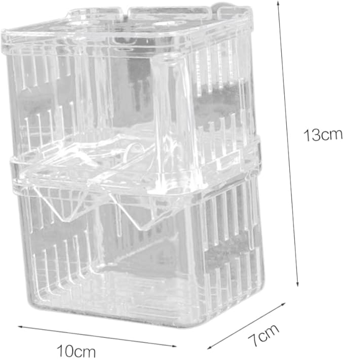 Fish Fry Isolation Incubator Aquarium Fish Breeding Tank Safe Practical