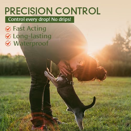 Flea and Tick Prevention for Dogs, Dogs Flea & Tick Treatment with Fipronil, Long-Lasting & Fast-Acting Topical Flea & Tick Control Drops (3 Doses, 45-88lbs)