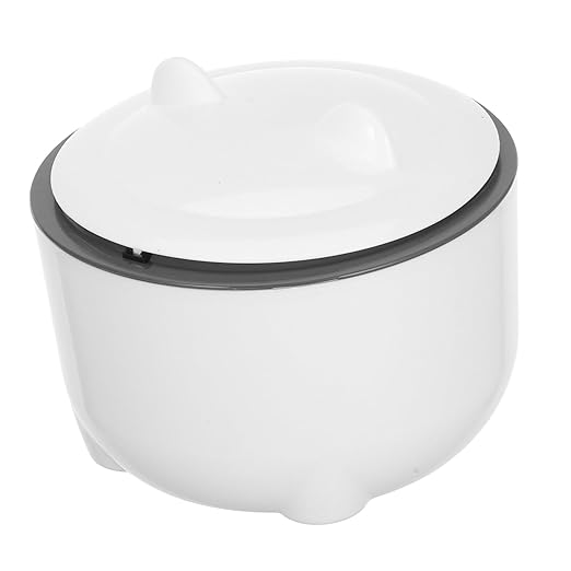 Milisten 1 Set Cat Litter Waste Container with Sealed Lid Includes Trash Bags Convenient One Button Operation for Easy Disposal for Maintaining Environment