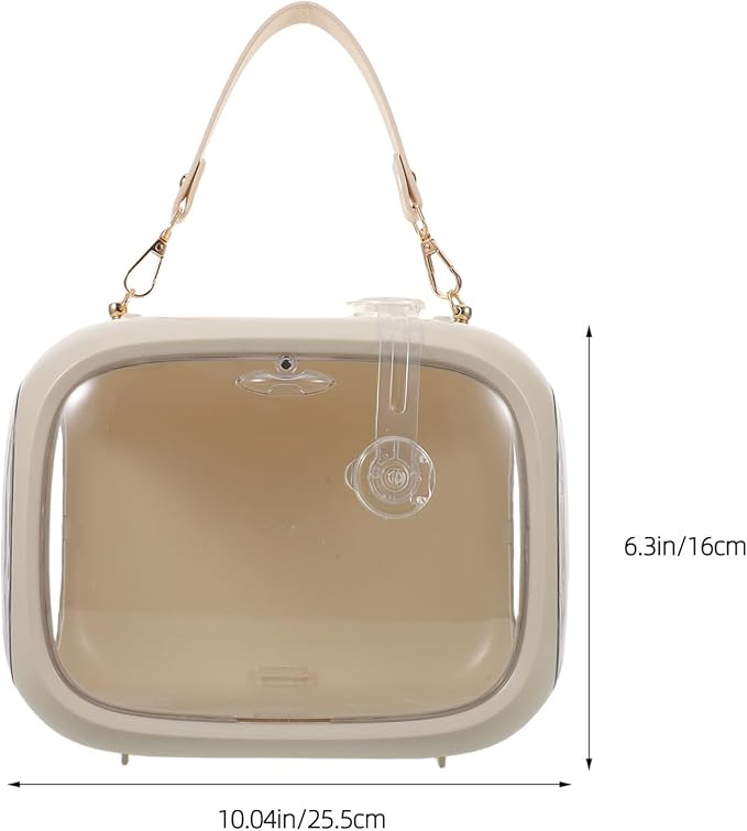 BESTonZON Portable Parrot Bird Bag Travel Carrier with Breathable Mesh, Small Bird Takeaway Cage for Parakeet and Lovebird Outdoors