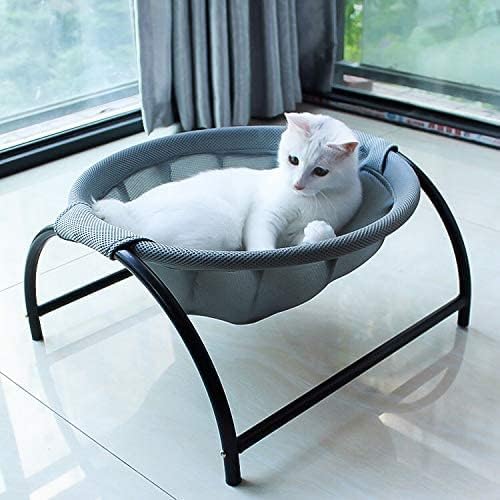 Cat Bed Dedicated Replacement Net Cover Soft Durable Breathability (Grey)