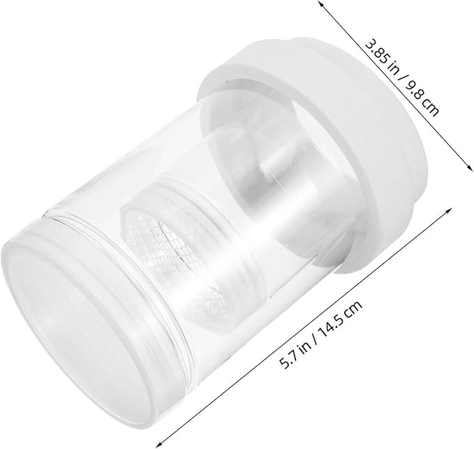 HEMOTON Fish Fry Incubation Box Floating Isolation Breeding Tank with Small Coarse Mesh and Medium Fine Mesh Set for Aquarium Guppy Betta Shrimp Hatchery Nursery