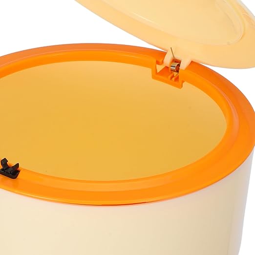 POPETPOP 1set Pet Litter Storage Bin Lid Capacity Cat Litter Trash Can for Easy Disposal Includes Waste Bags for Home and Bathroom Use