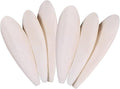 Afkengung 6 Pieces Natural Cuttlebone Calcium Block for Birds Parakeets Reptiles Turtles Grindable Powder Feeding Natural Calcium Supply Improve Pet Immunity Each 4.3-5.1 Inch