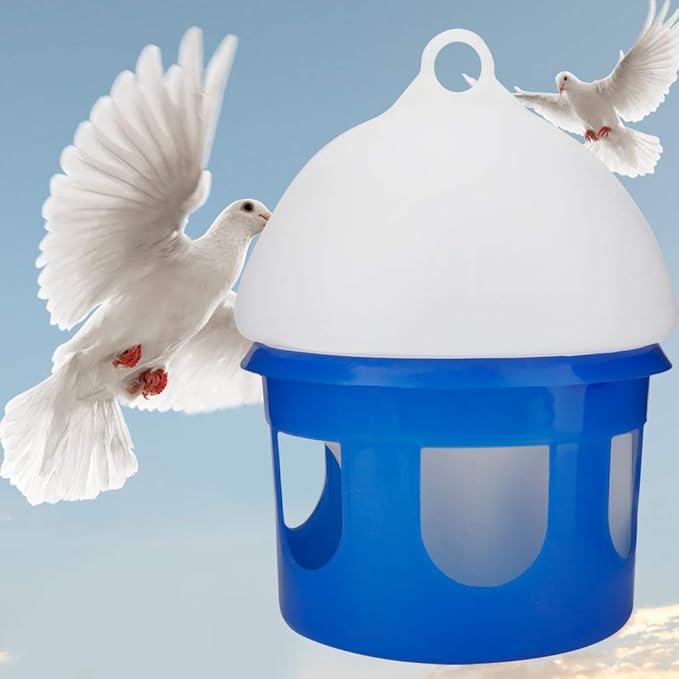 Water Dispenser, Pigeon Waterer, Bird Water Dispenser, Innovative Bird Waterer, Large Capacity Bird Feeder, Large Capacity Automatic Bird Pigeon Feeder Water Dispenser Waterer(2L)