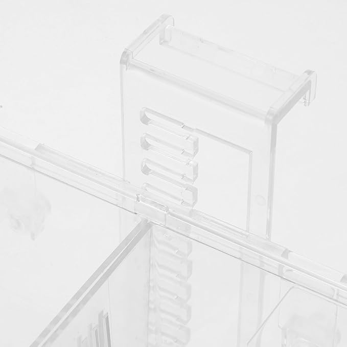 Milisten Fish Breeding Box Aquarium Incubator Divider for Shrimp and Fry Transparent Hatchery Easy to Clean and Install Portable Fish Isolation Tank