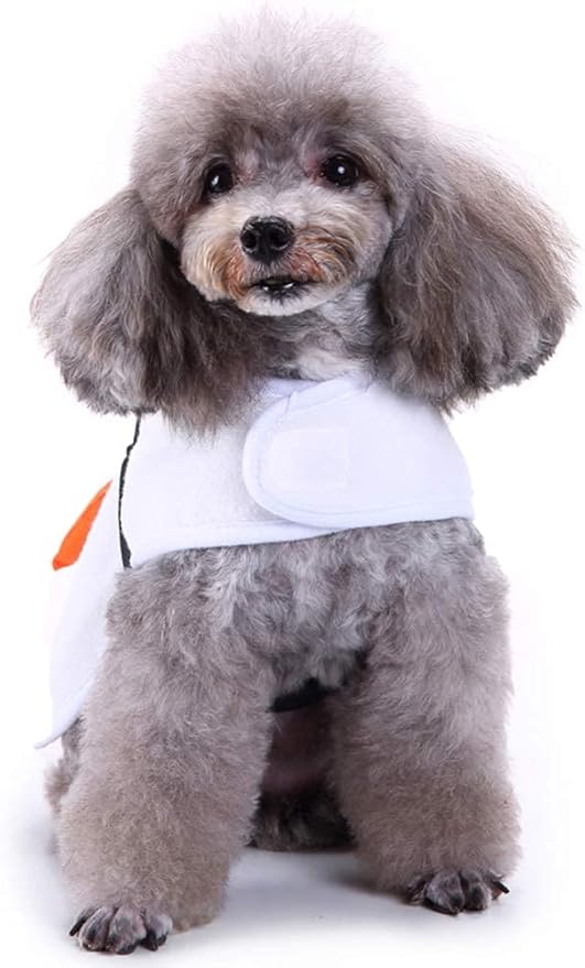 Halloween Fancy Fleece Dogs Cats Warm Costumes Coat Shrimp Sushi for Teddy, Pug, Chihuahua, Shih Tzu, Yorkshire Terriers, Papillon V-Sushi M