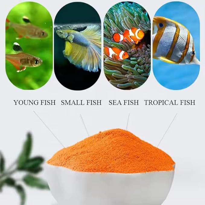 Decapsulated Brine Shrimp Eggs (Non-Hatching) - High Protein Natural Food for Fish, Fry, Corals, Freshwater & Marine Tanks - 100% Natural Artemia Nauplii (12 OZ (340 gram))