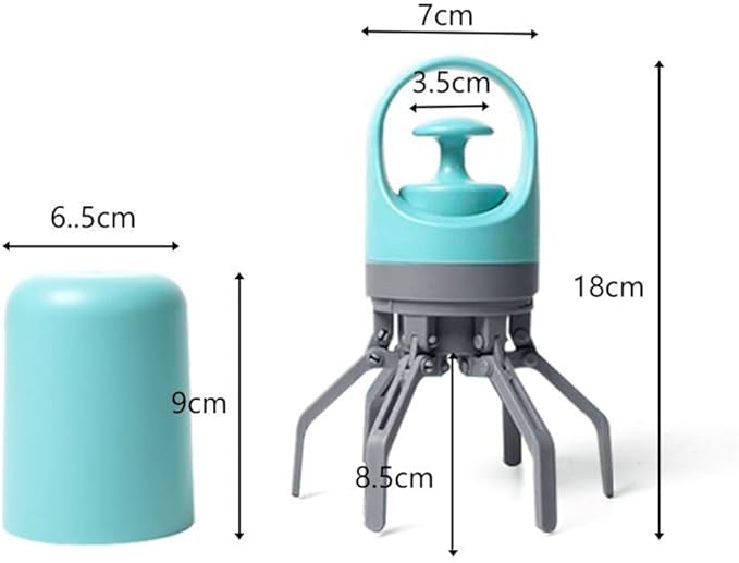Portable Pet Pooper Scooper,Portable Pooper Scooper for Dogs,Portable Poop Scooper with Bags,Pooper Scoopers with Bag Attachment,with 15/60/120 PCS Bag Attachment. (15PCS, Bags)
