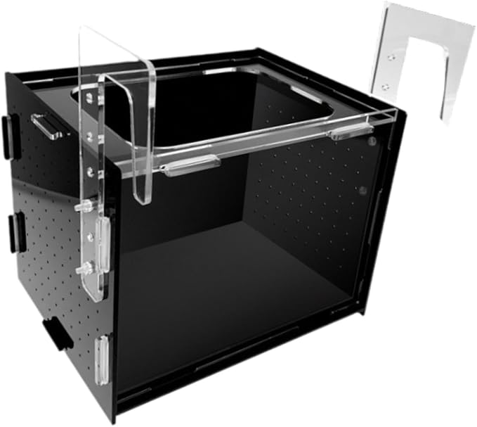 Fish Breeding Box, Fish Isolation Box, Sturdy Separation Easy Installation Clear Hanging Incubator for Clownfish Betta, 10x10x10cm